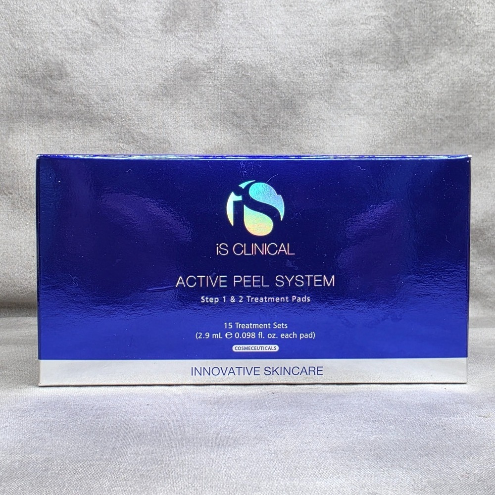 Is Clinical Active Peel System Step 1 & 2 Treatment Pads 15 Treatments 2.9mL